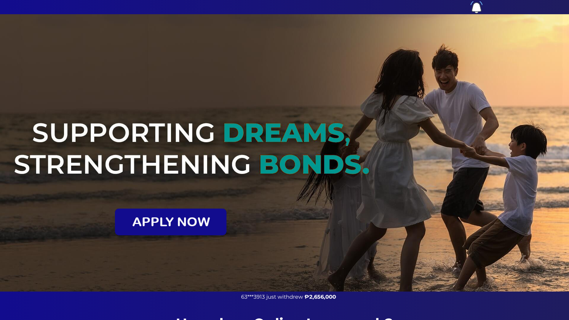 Screenshot of filipinoloan.com