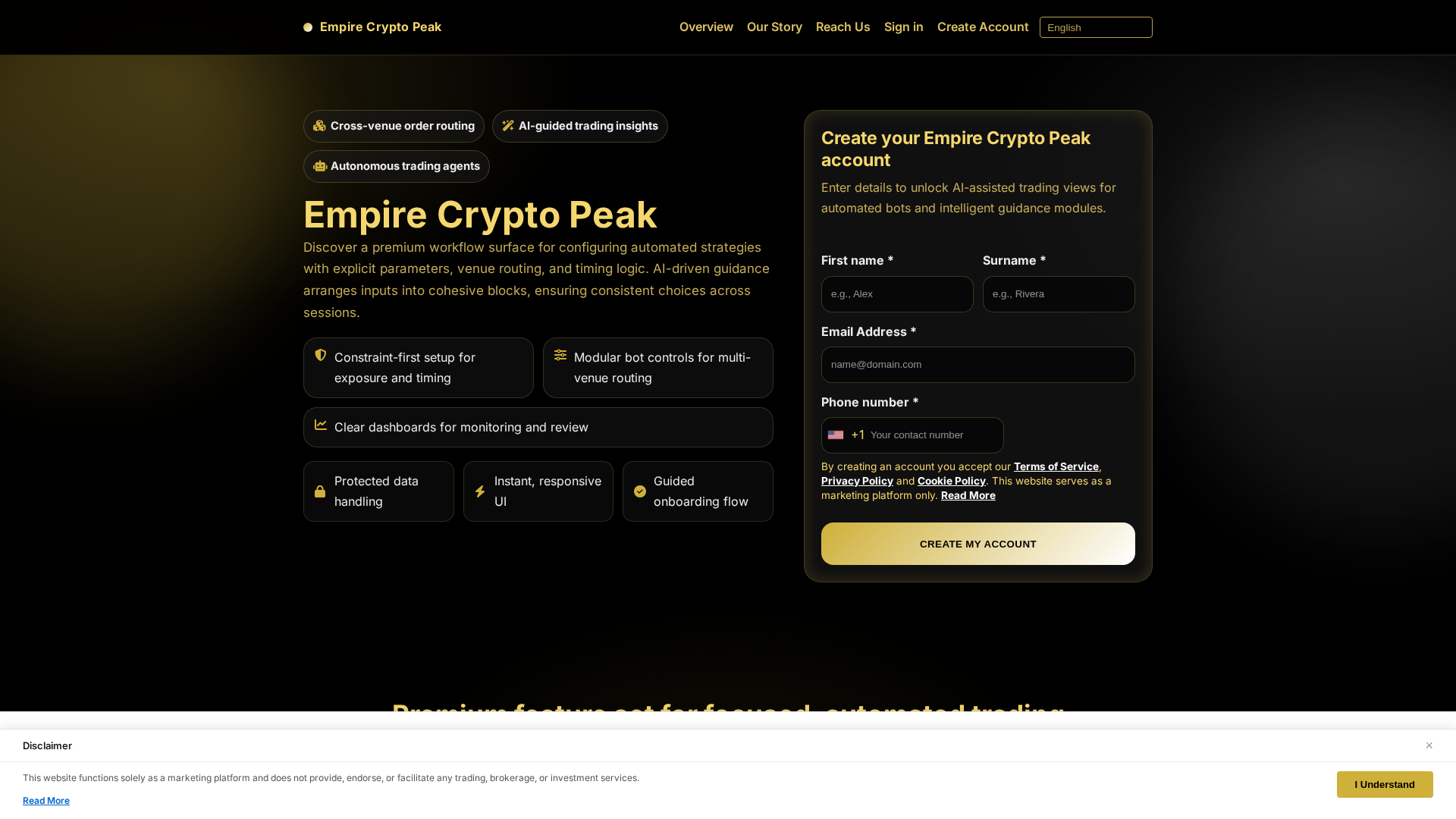 Screenshot of empirepeakpro.pro