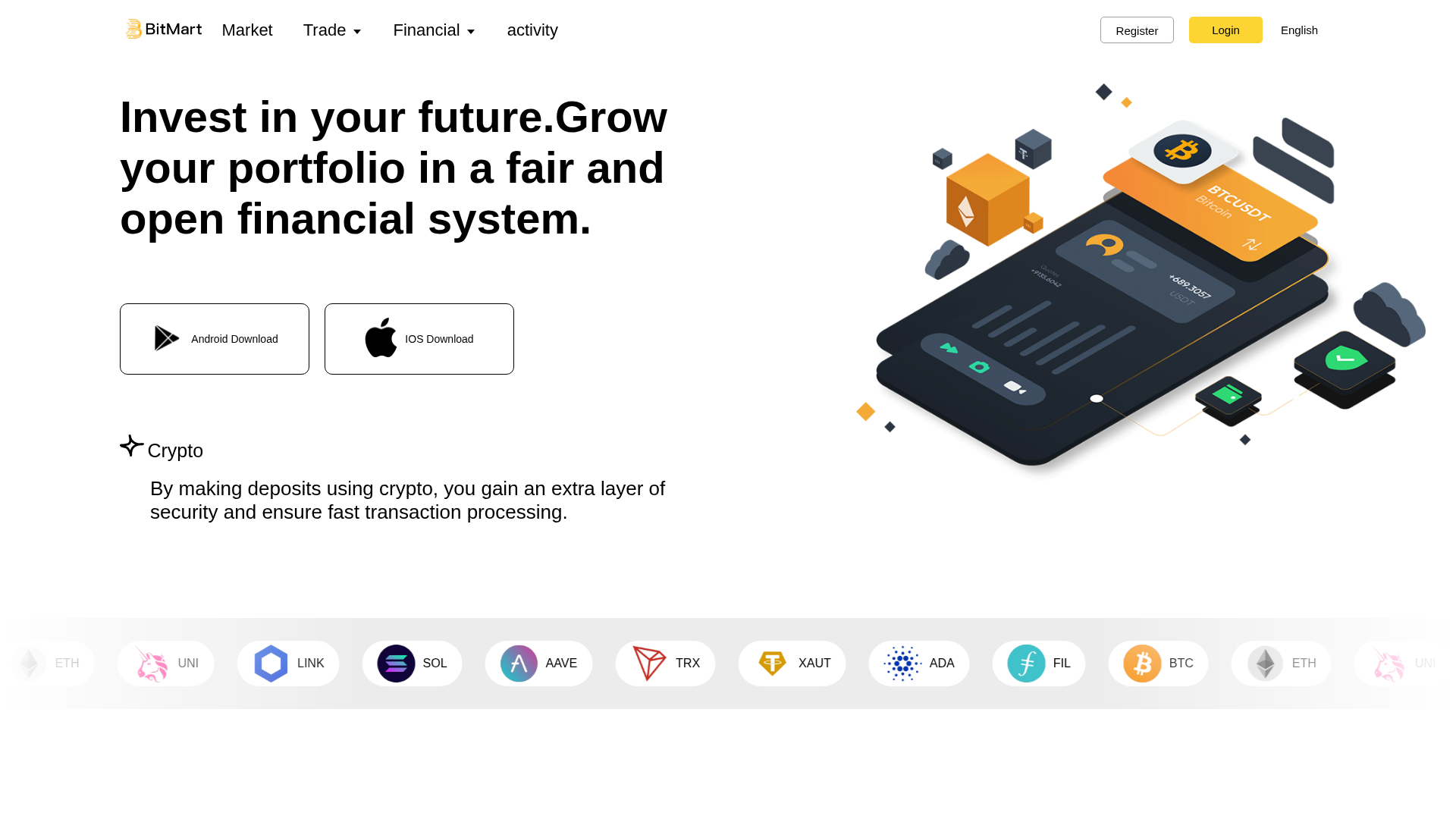 Screenshot of martcv.com