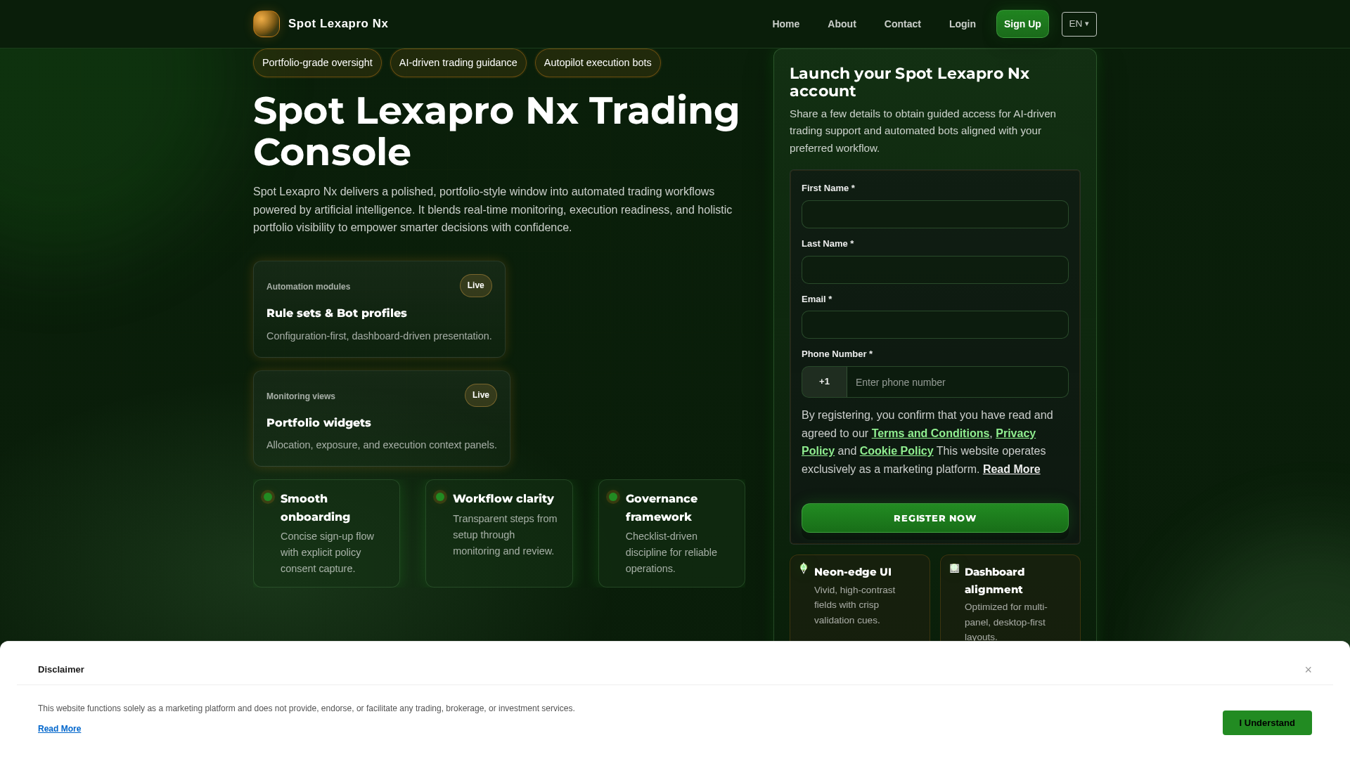 Screenshot of spotlexapronx.digital