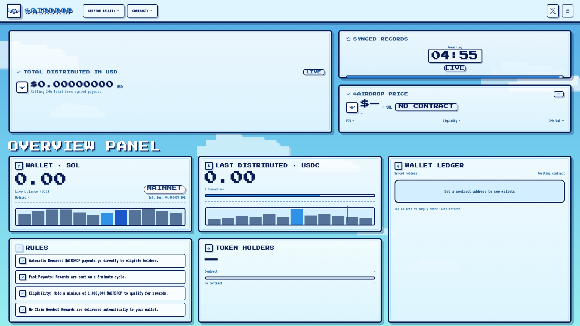 Screenshot of www.dropusdc.fun