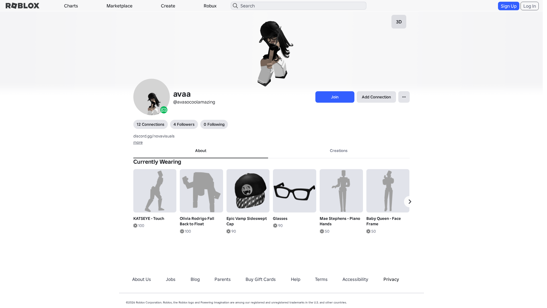Screenshot of www.roblox.com.ml