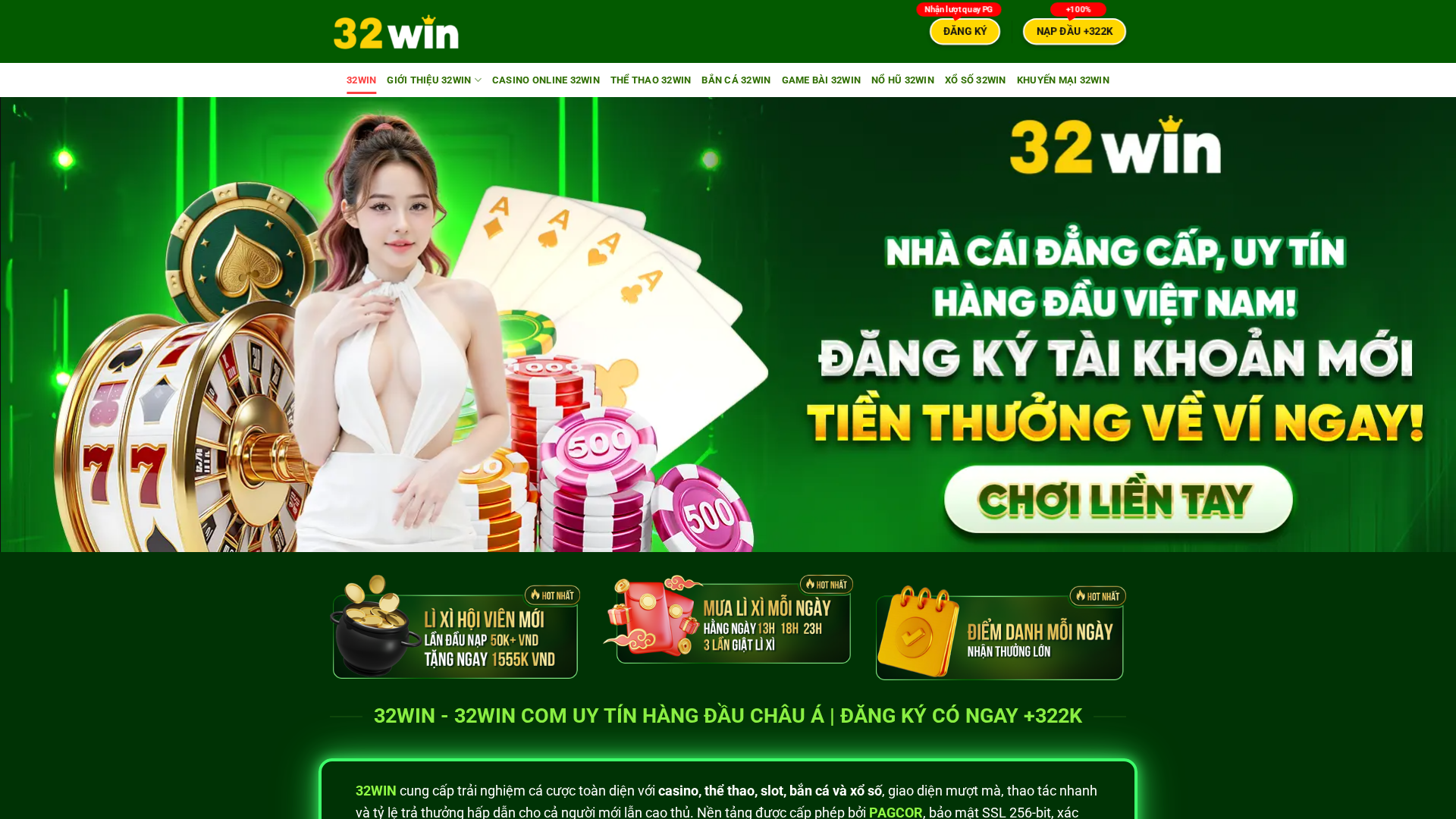 Screenshot of 32win-32win.com
