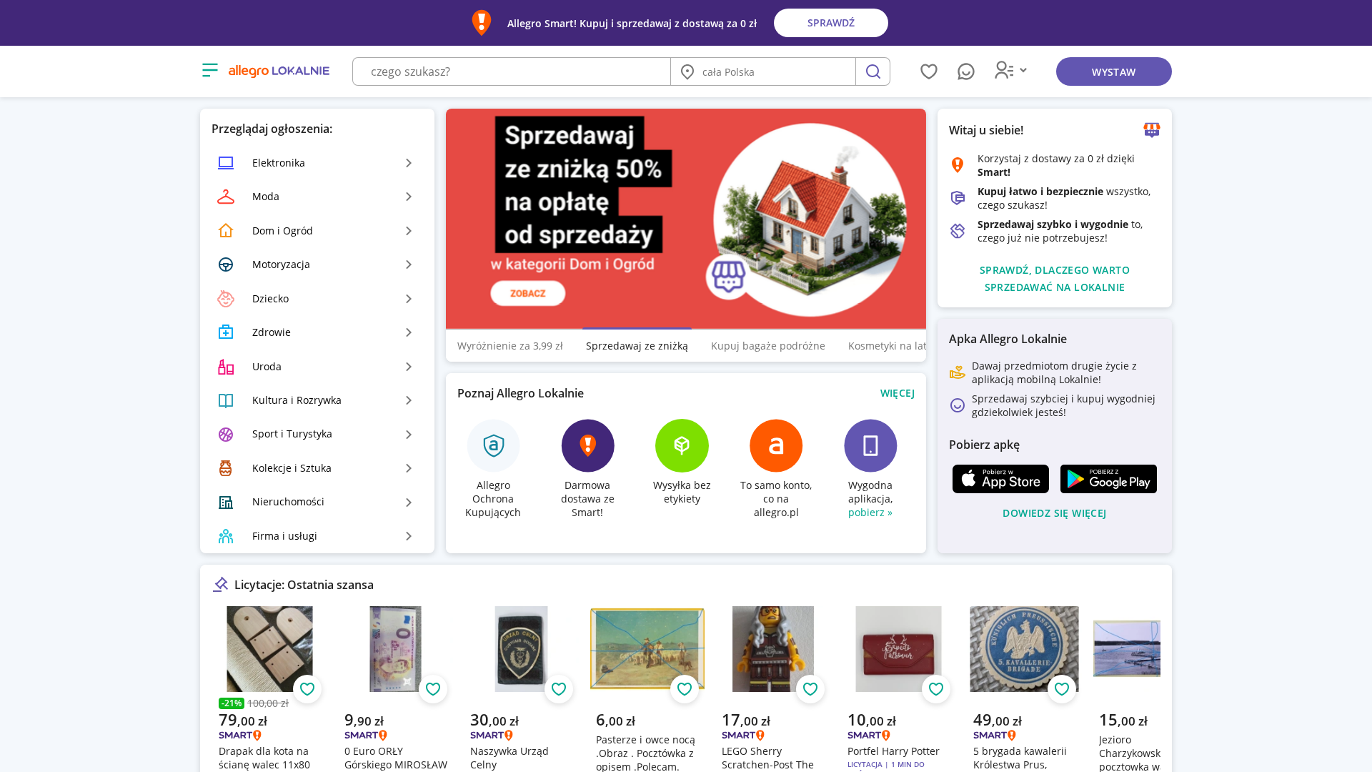 Screenshot of allegrolokalnie.lokalna-ofeta8591359.click