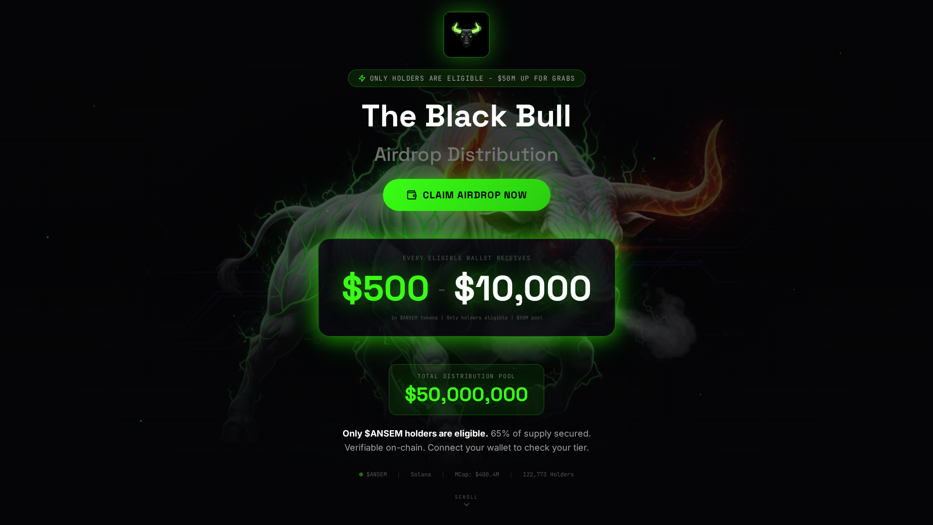 Screenshot of bulls-ansem.xyz