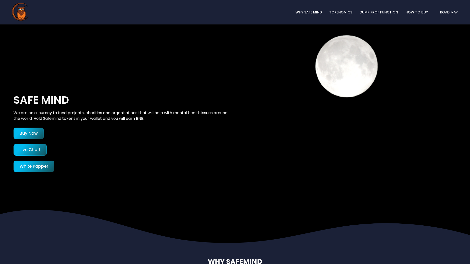 Screenshot of safemindtoken.pages.dev