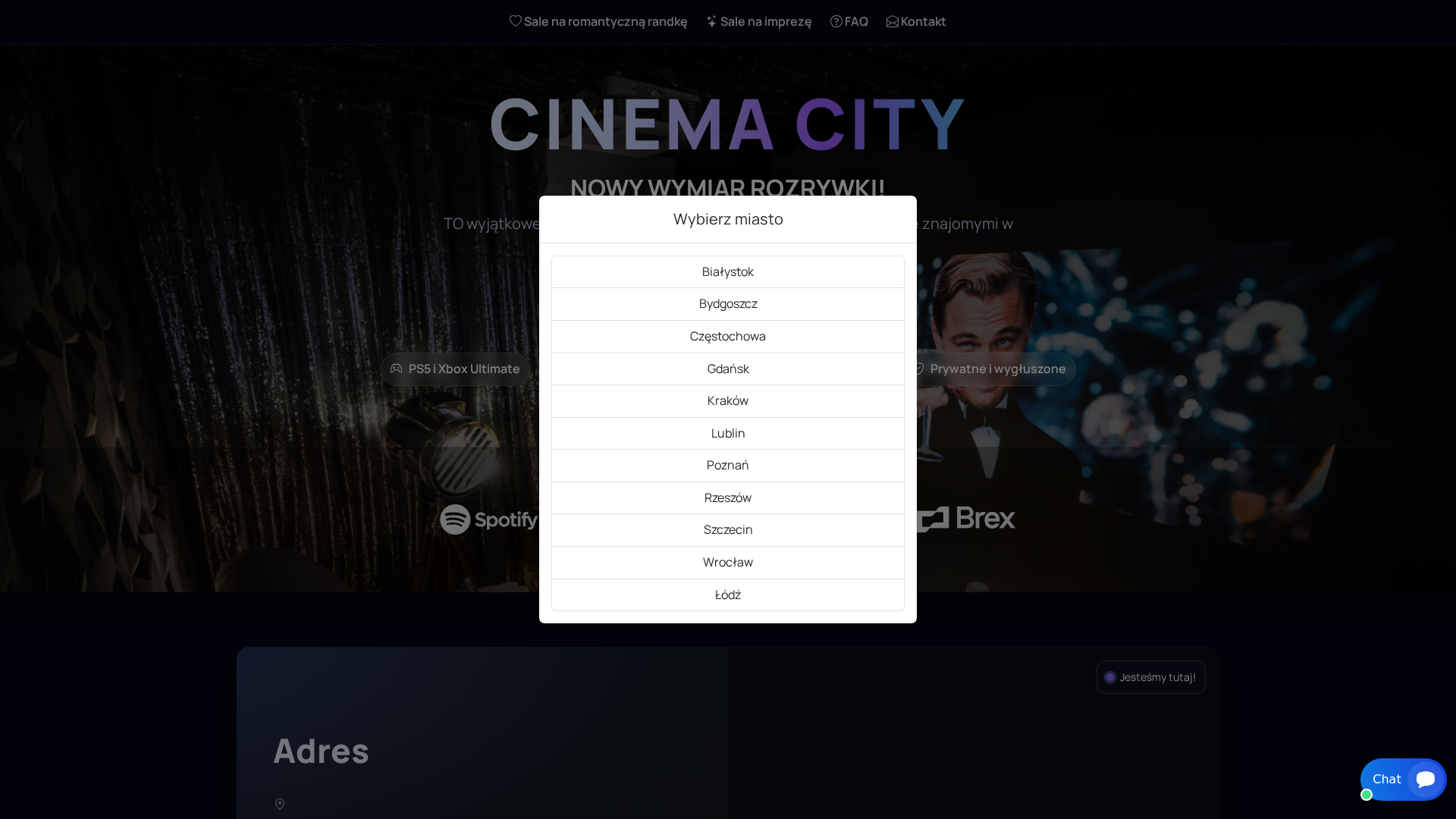 Screenshot of city-cinema.site