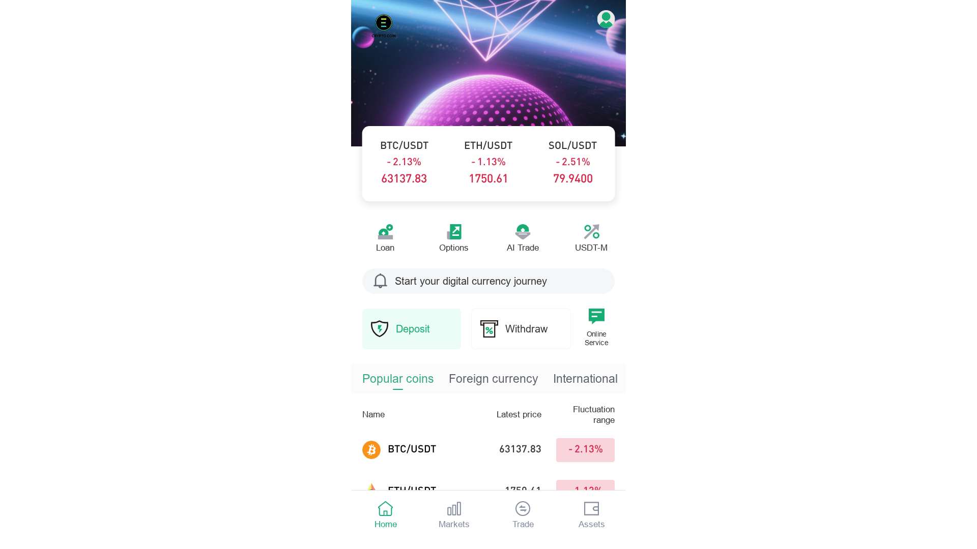 Screenshot of bitmartcryptod.com