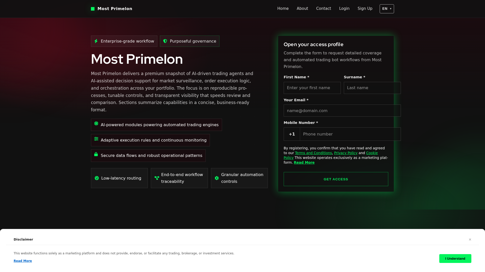 Screenshot of mostprimelon.digital