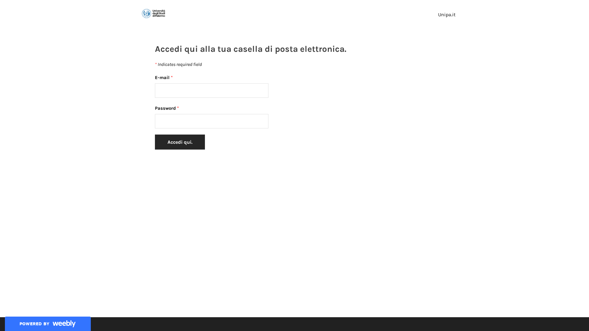 Screenshot of accediiiunipaline.weebly.com