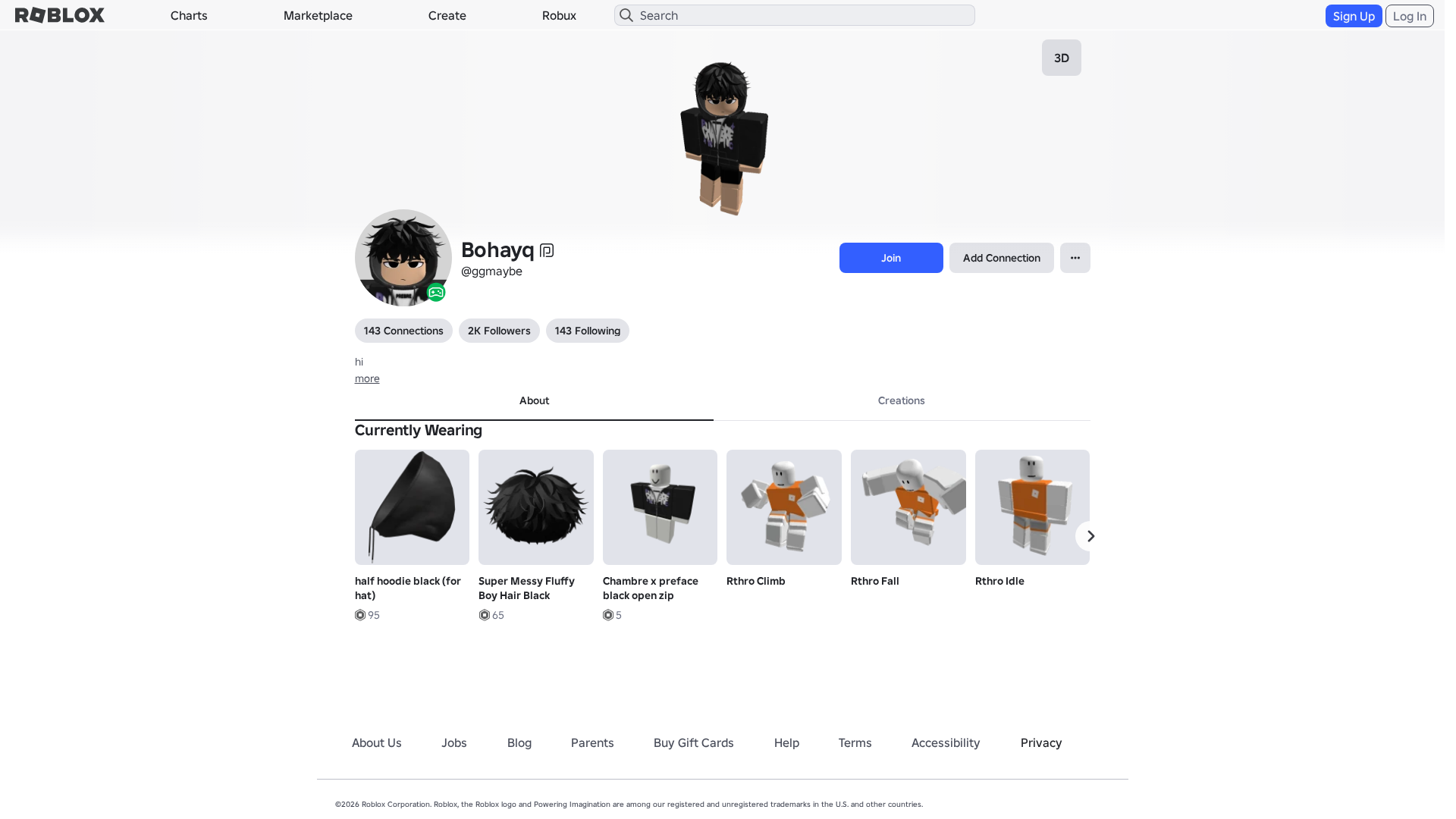 Screenshot of www.roblox.com.ml