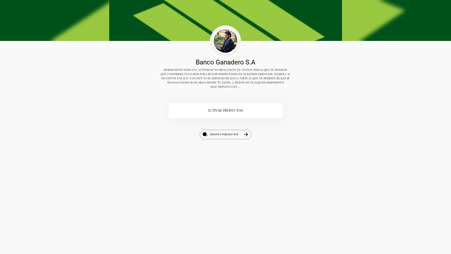Screenshot of bio.site