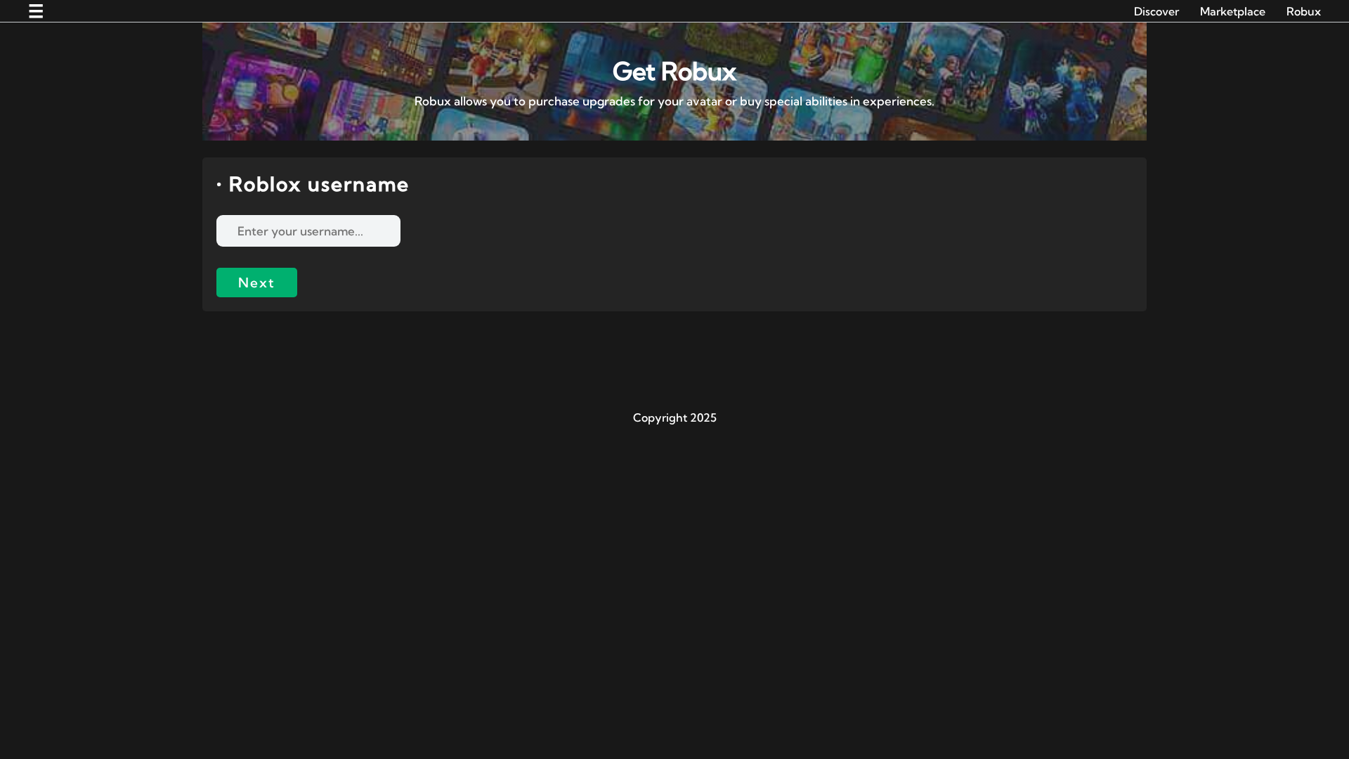 Screenshot of www.rbxspins.blogspot.com