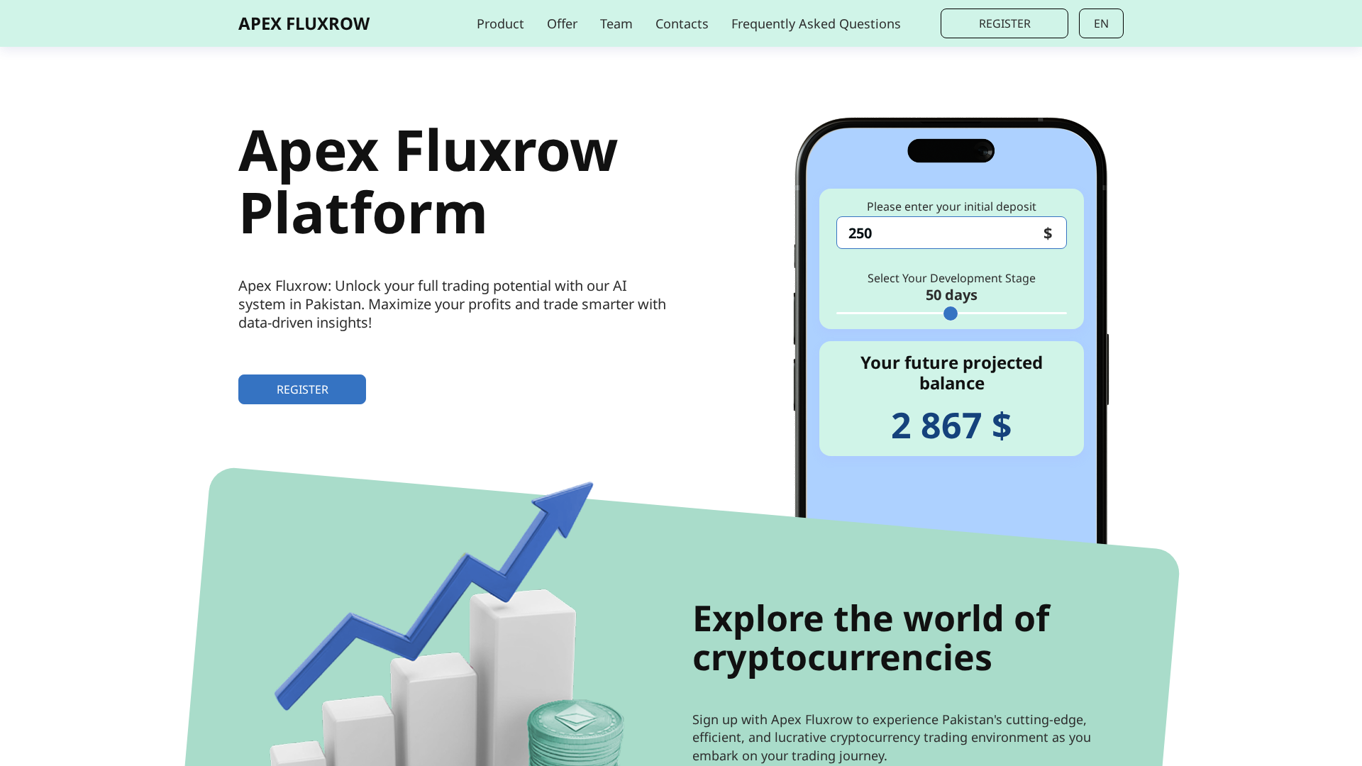 Screenshot of apex-fluxrow.com