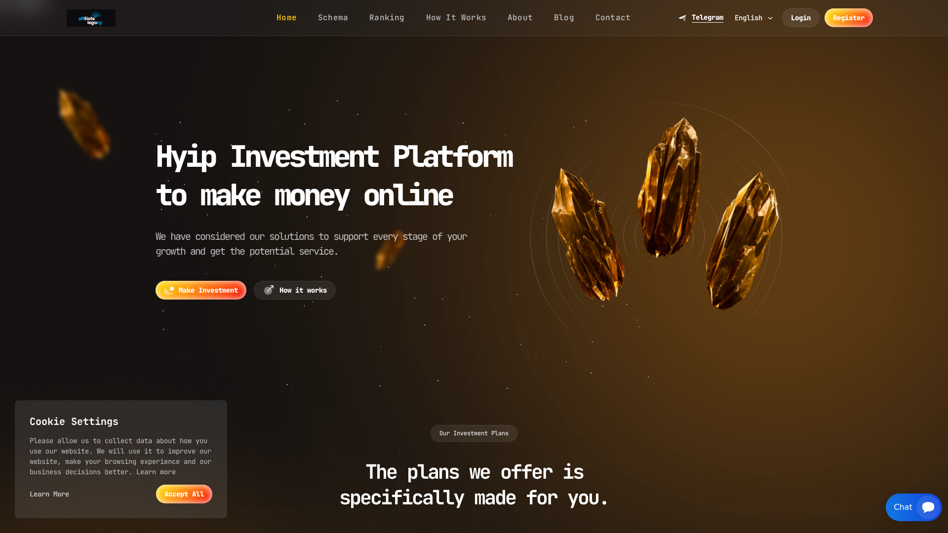 Screenshot of aff.courexpresst.com