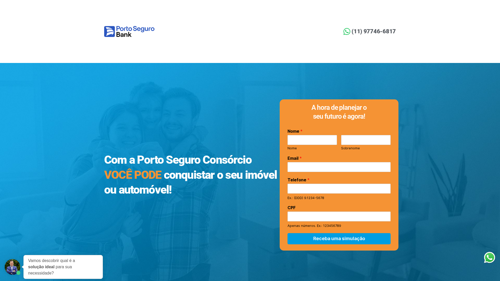Screenshot of portoconsorcioonline.com