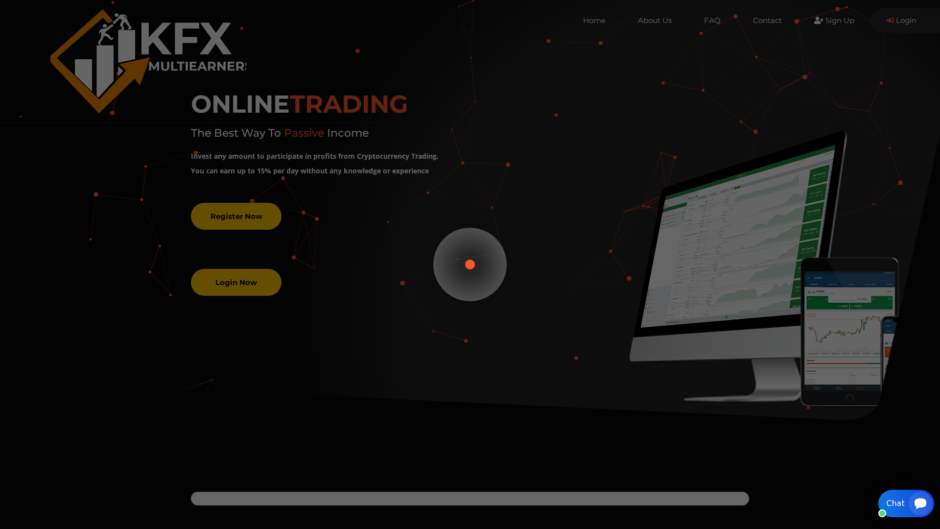 Screenshot of kfxmultiearners.com