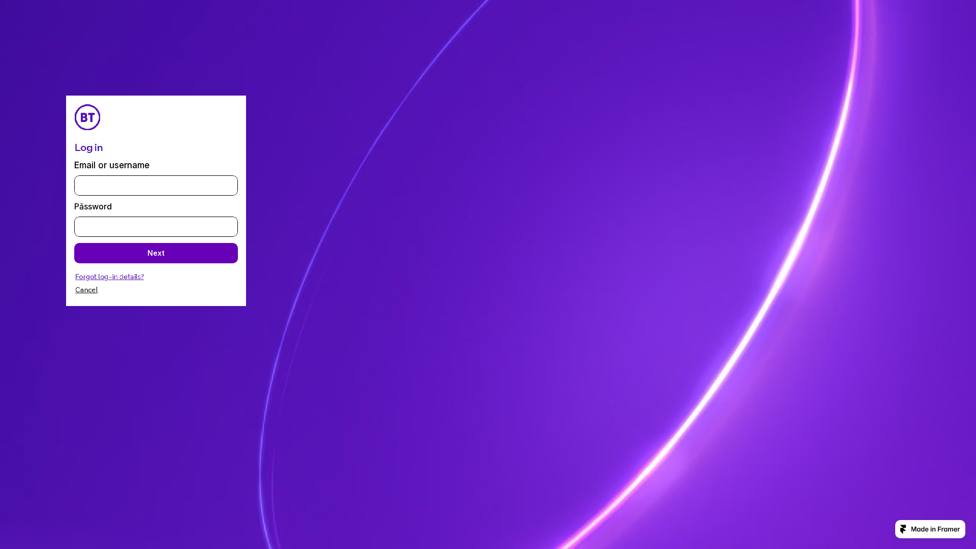 Screenshot of neat-tangerine-530162.framer.app