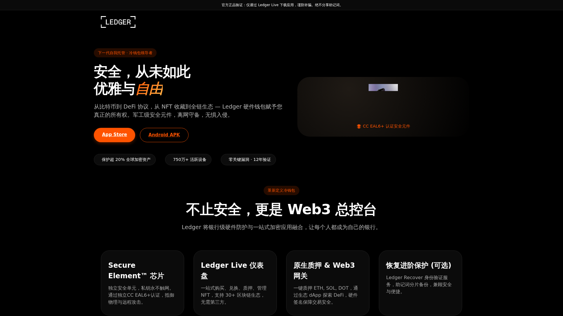 Screenshot of www.ledgers.at