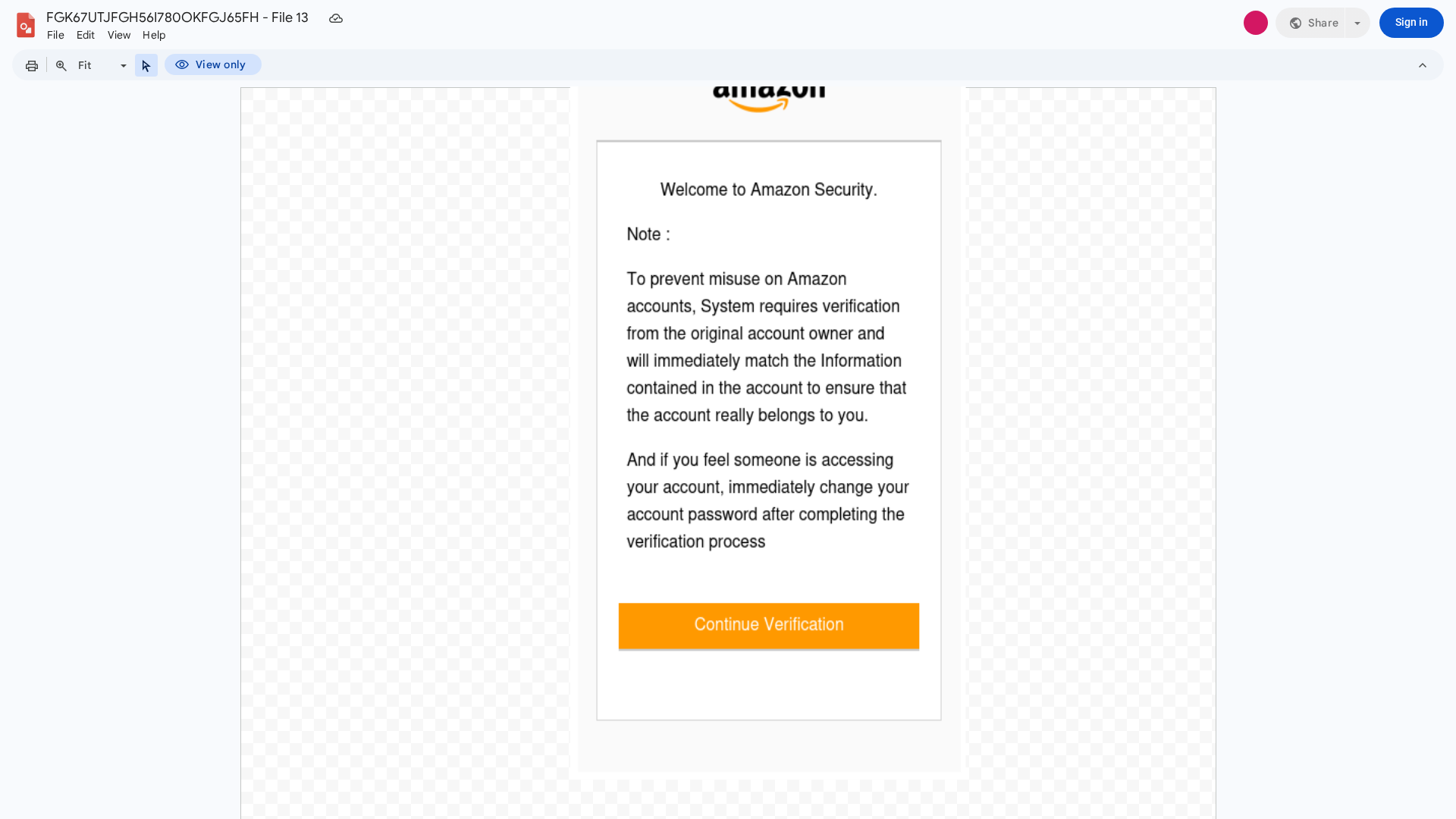 Screenshot of docs.google.com