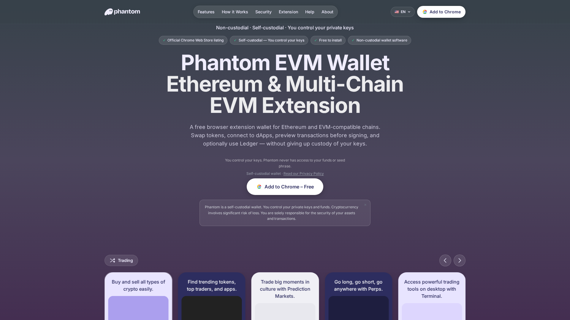 Screenshot of phantomlab.io