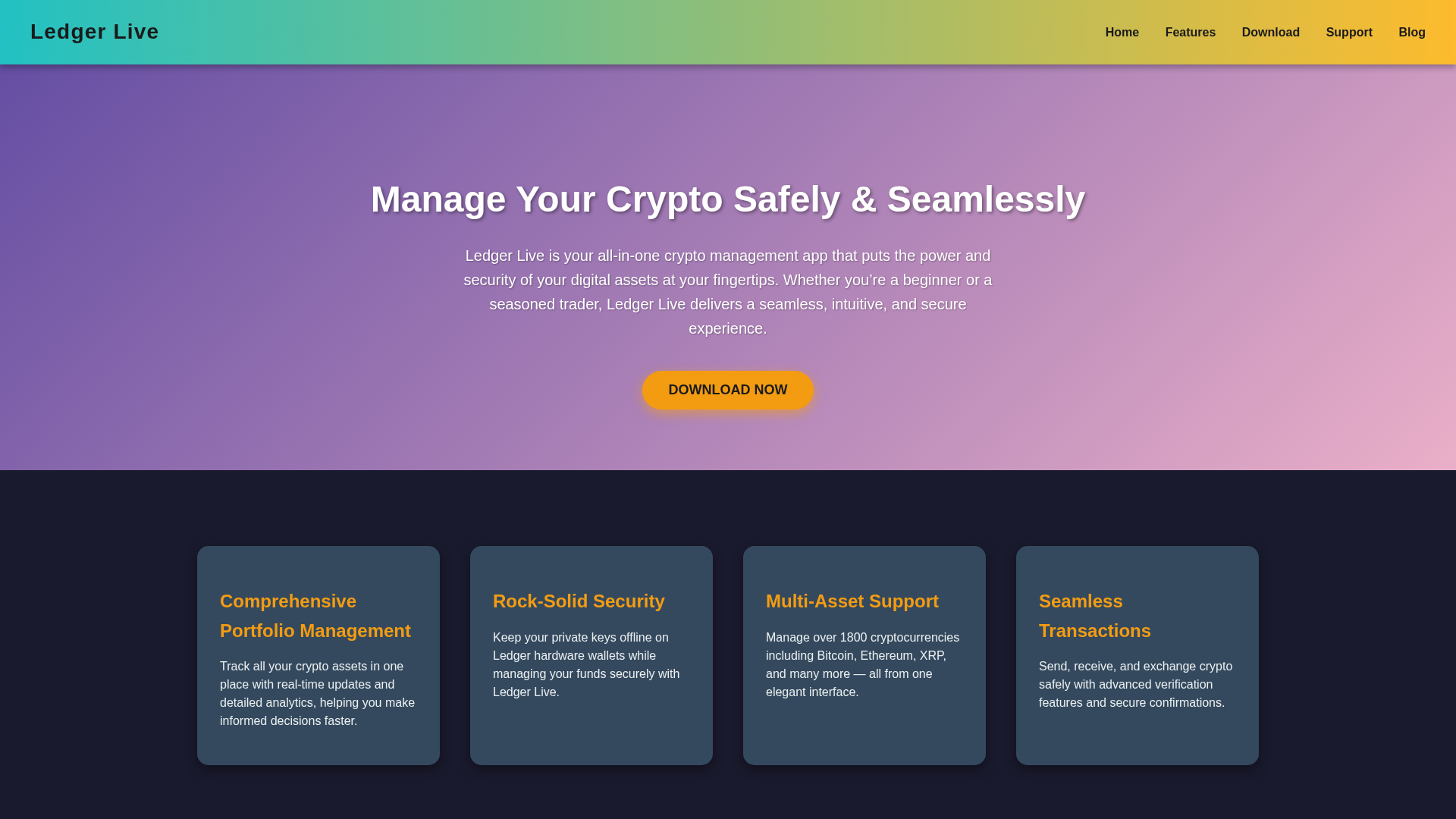 Screenshot of ledger-live-wsq.pages.dev