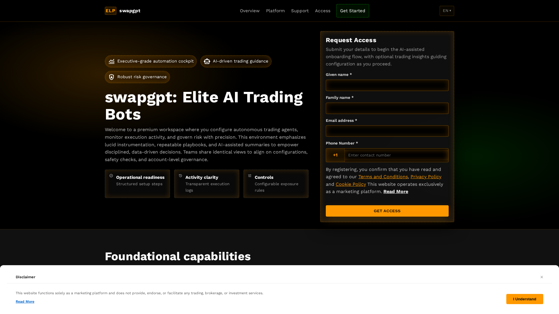 Screenshot of swapgpt.shop