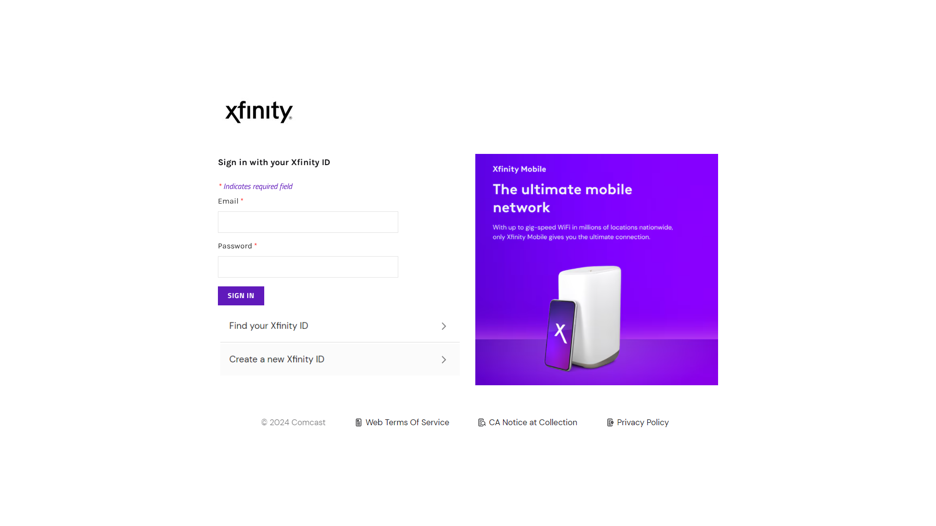 Screenshot of xfinitybills.weebly.com