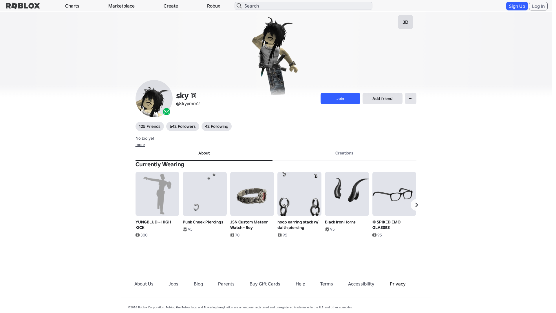 Screenshot of www.roblox.com.ml