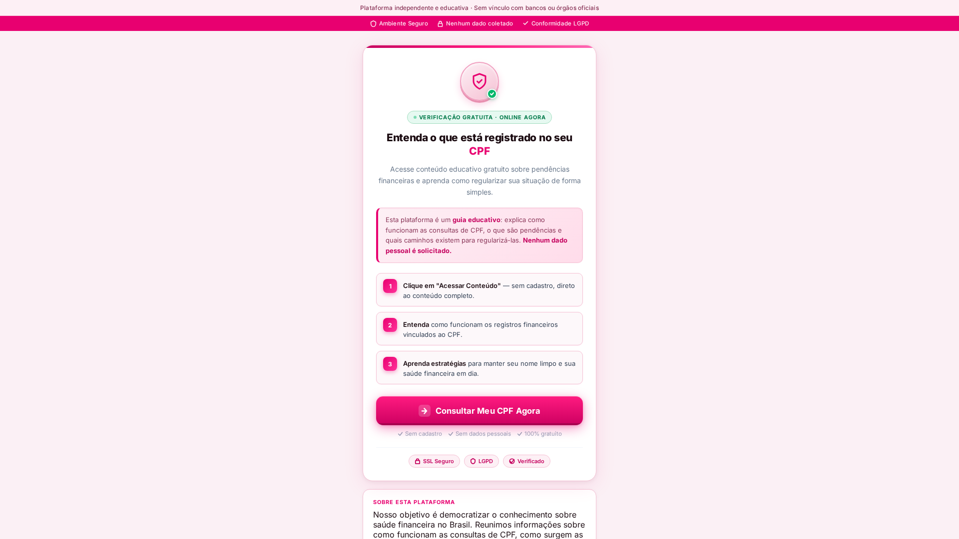 Screenshot of centralsuportebr.xyz