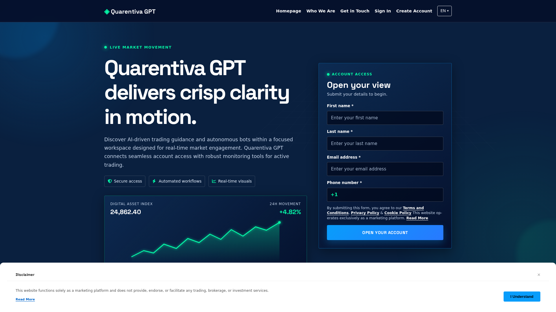 Screenshot of quarentivagpt.shop