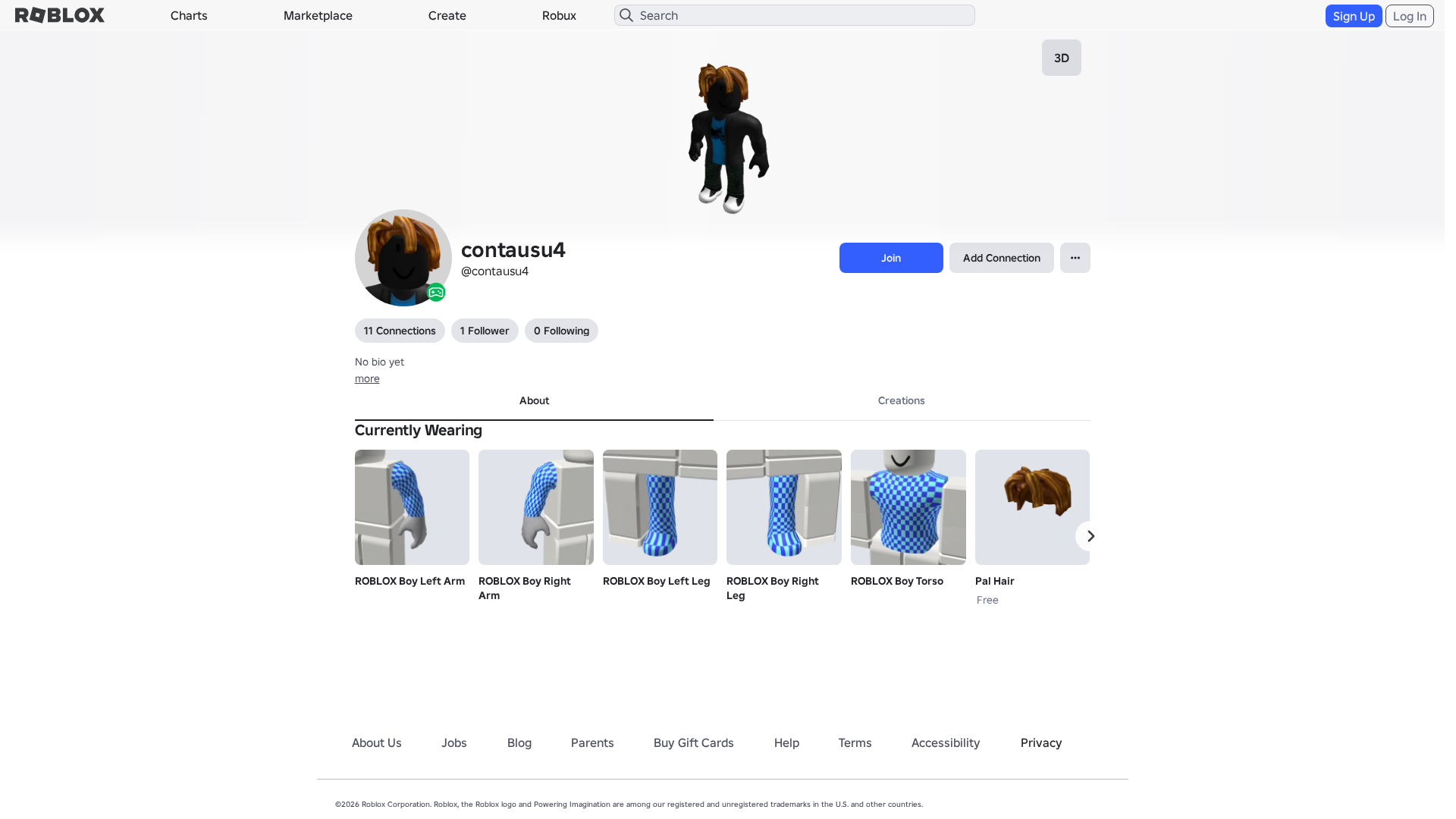 Screenshot of www.roblox.com.ml