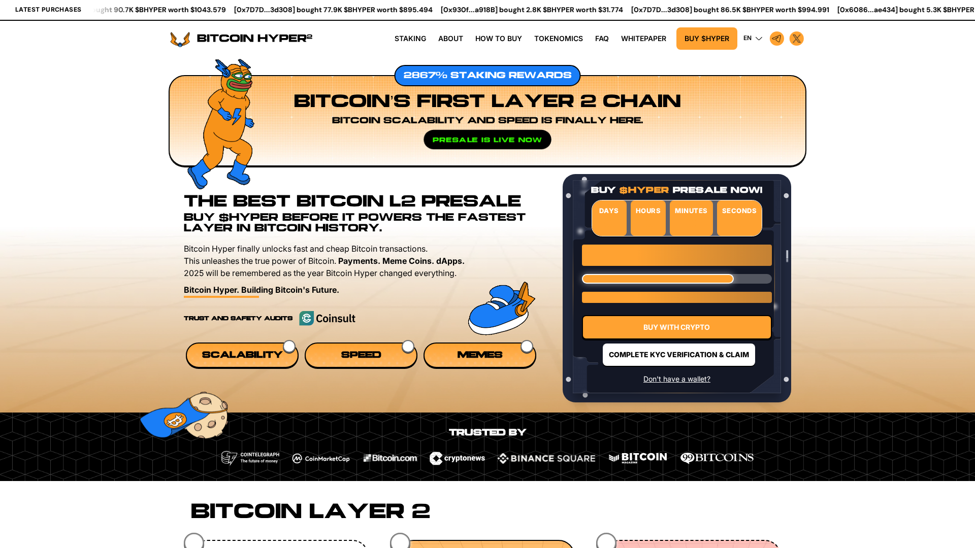 Screenshot of bitcoinhyper-claimkyc.pages.dev
