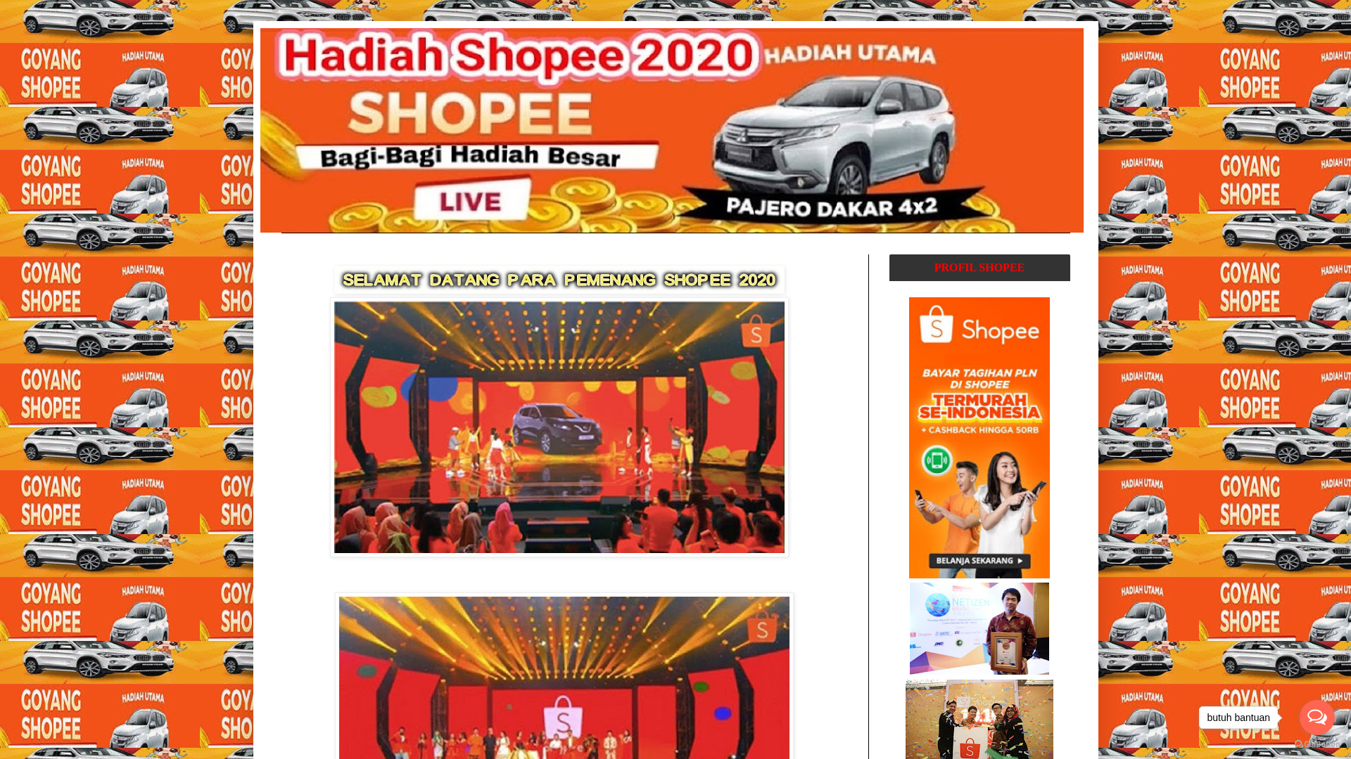 Screenshot of shopee061.blogspot.com