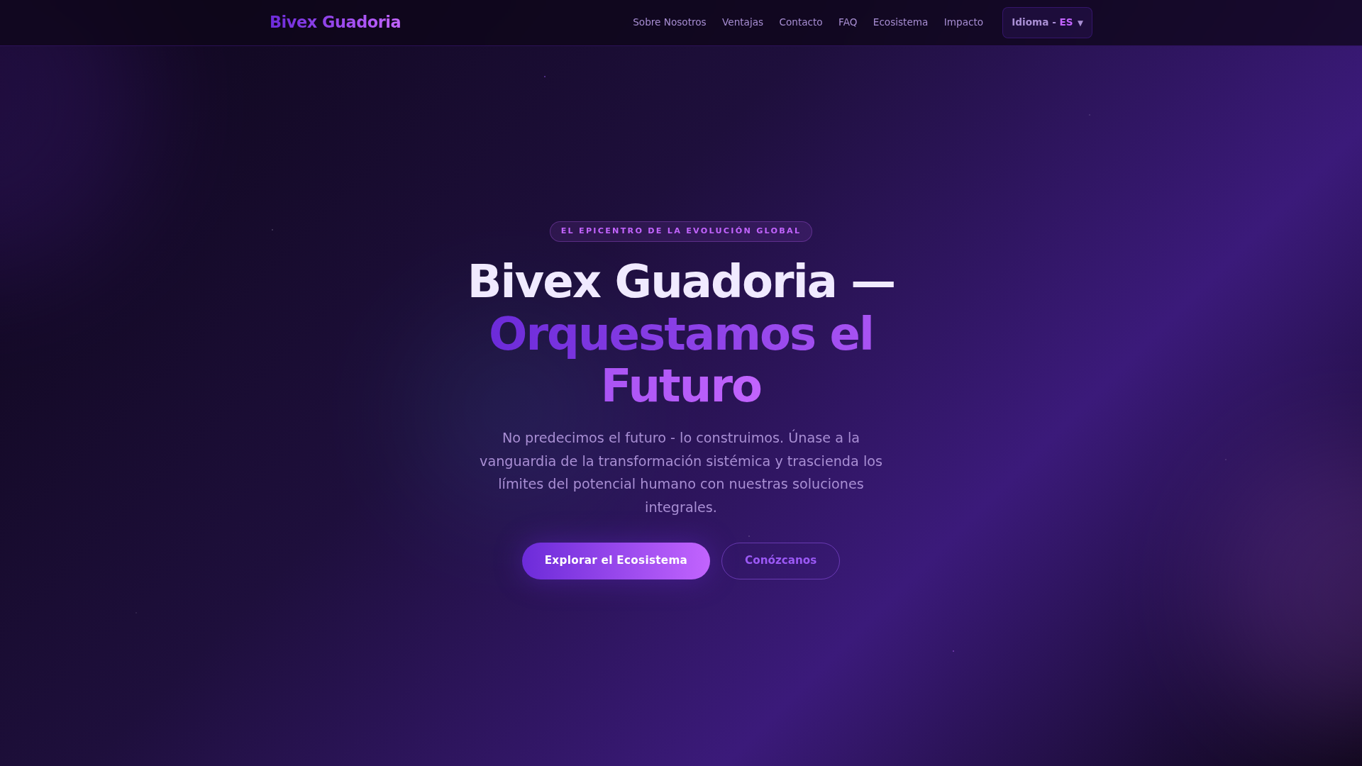 Screenshot of bivexguadoria.com