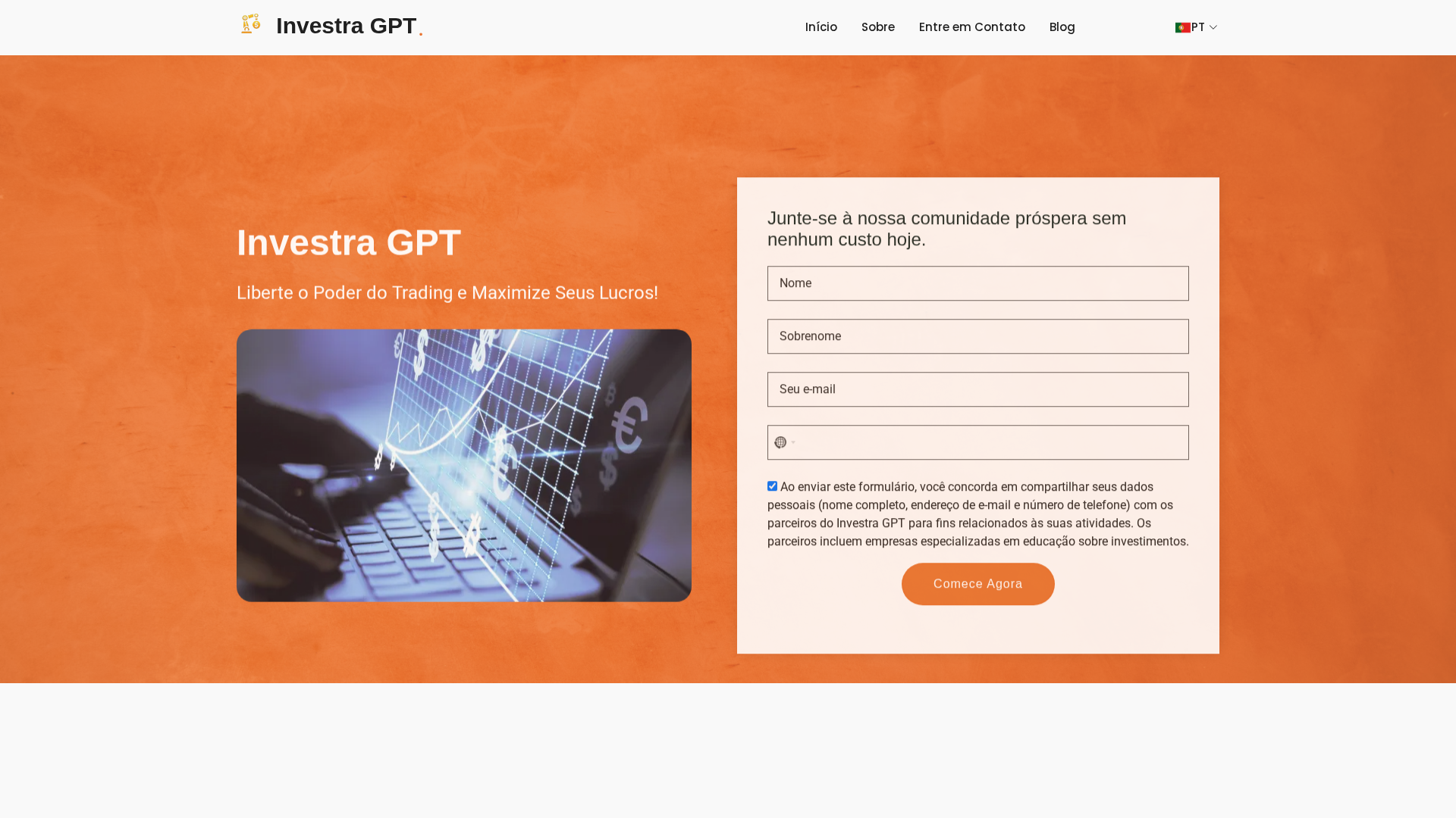 Screenshot of investragptsystem.net