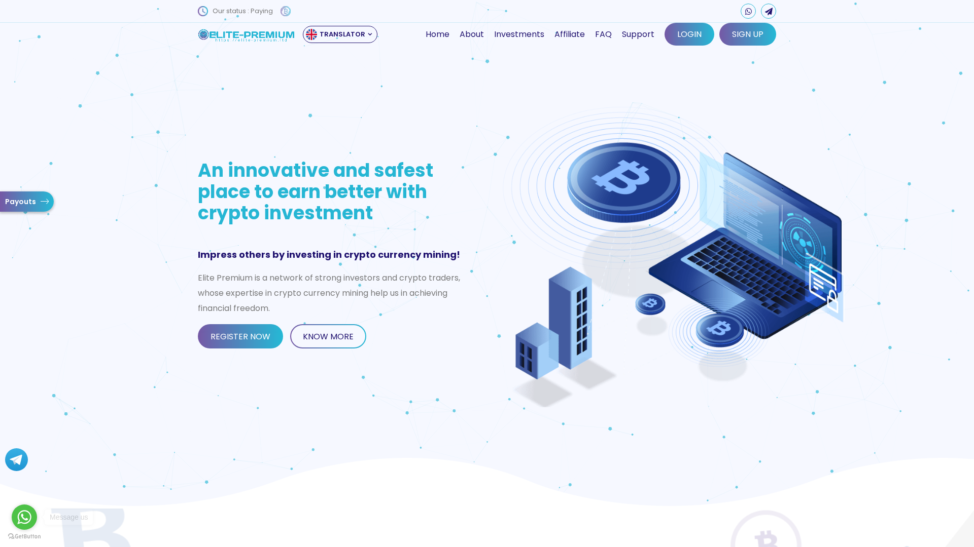 Screenshot of elitepremium-ltd.com