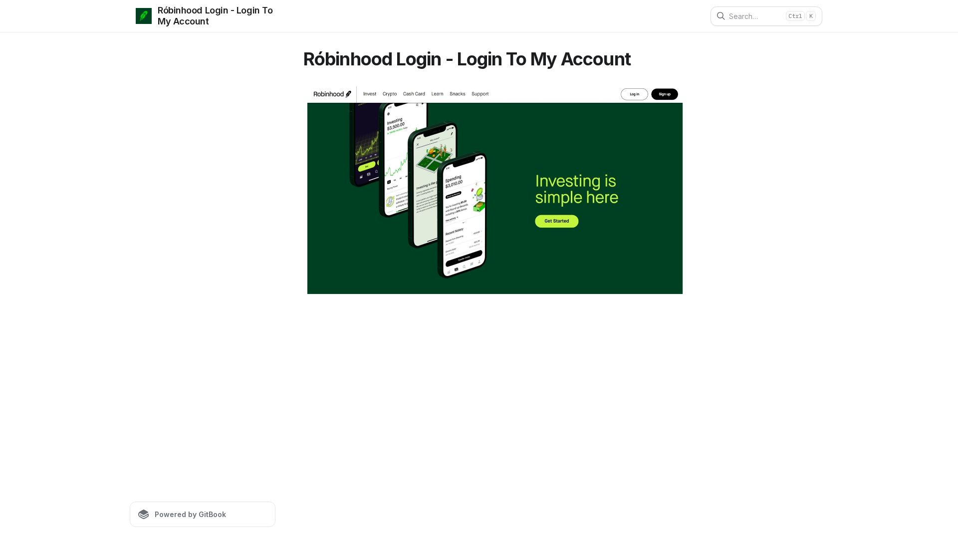 Screenshot of robinhood-loginu.gitbook.io