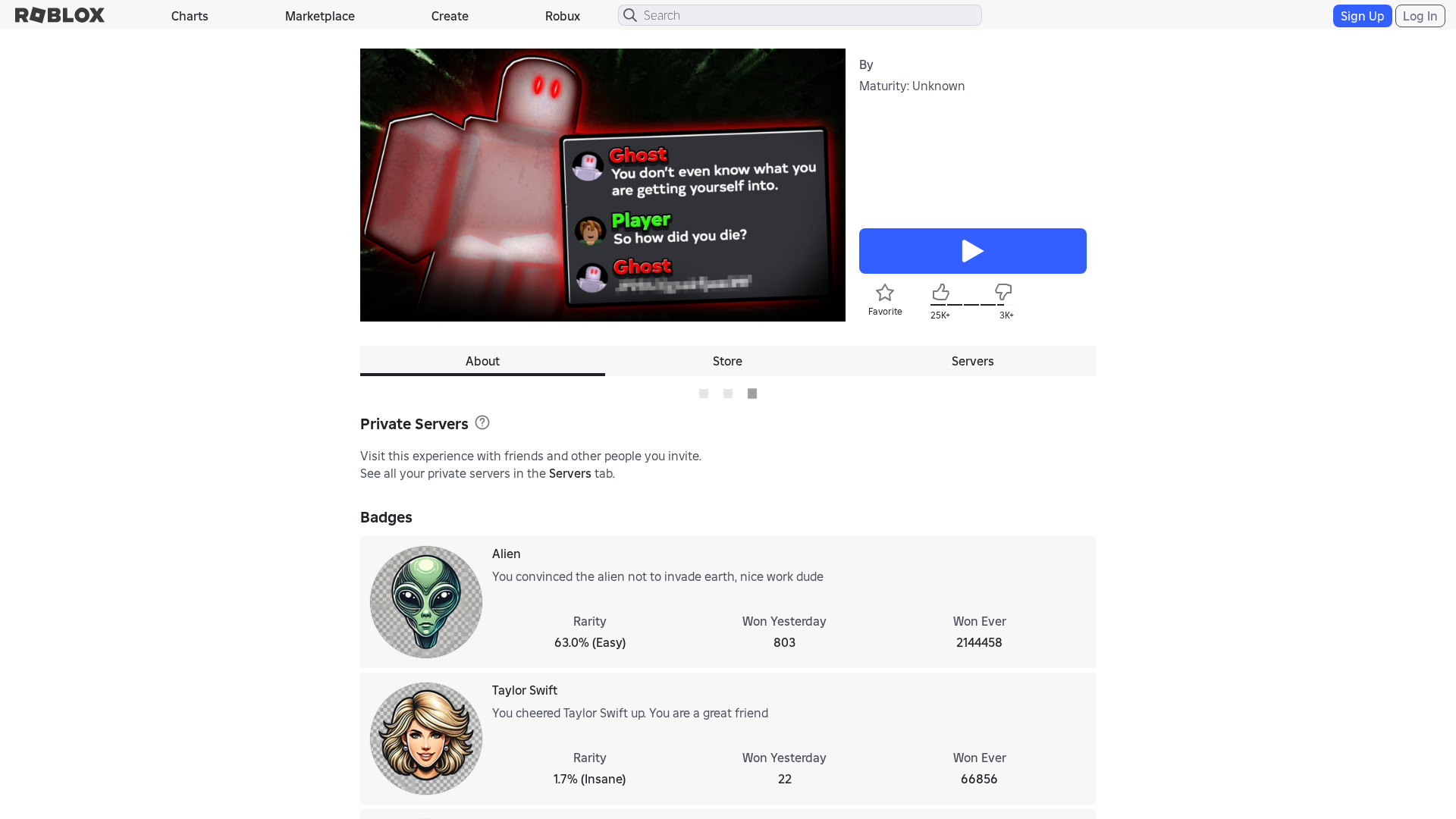 Screenshot of www.roblox.com.bi