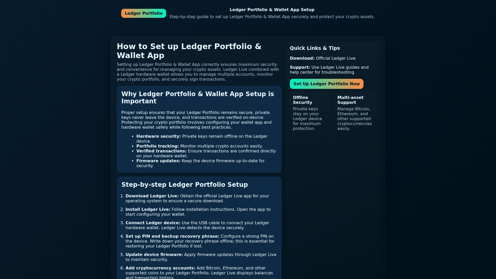 Screenshot of ledgerstart-com.pages.dev