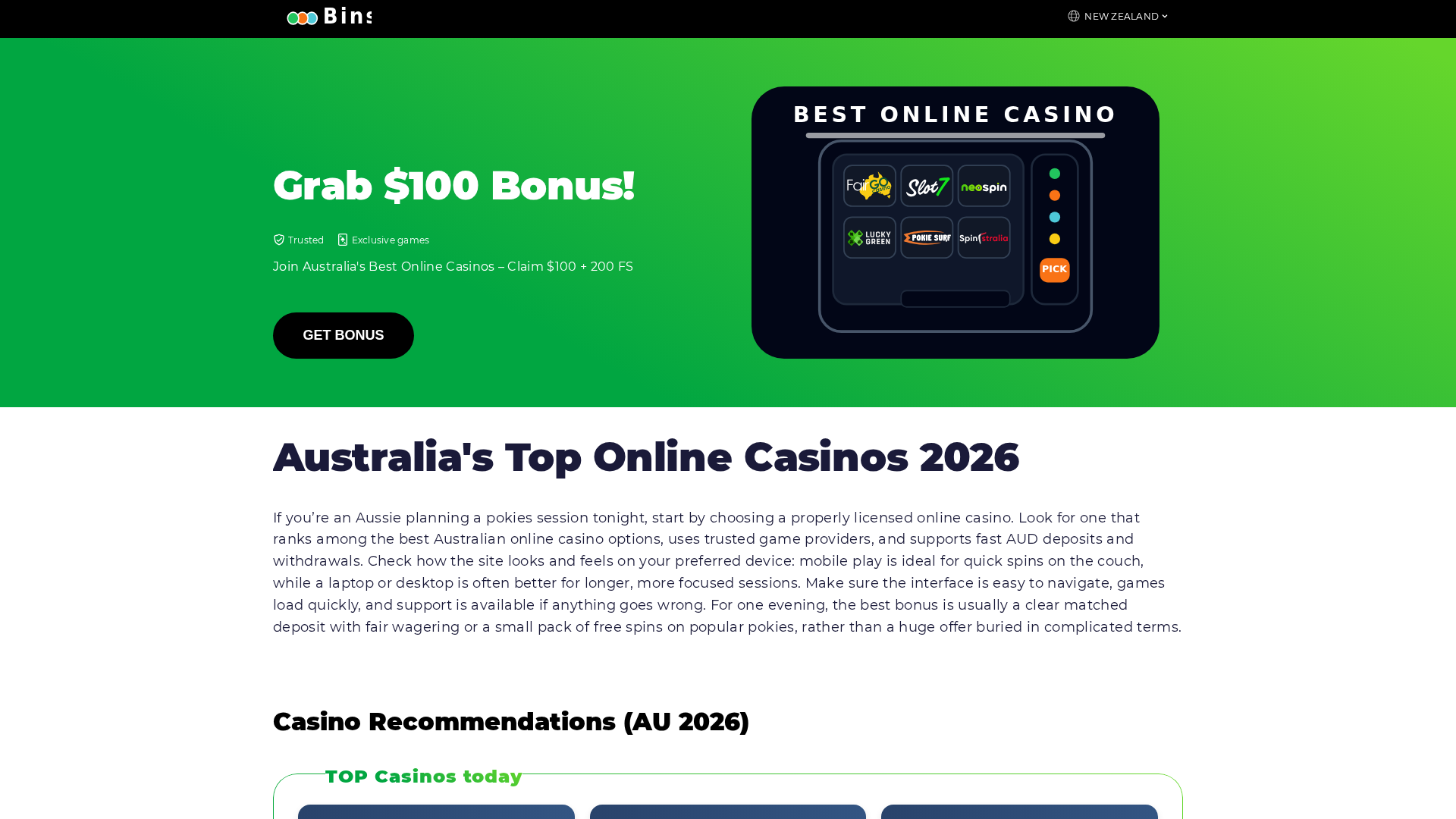 Screenshot of best-online-casino-aus.com
