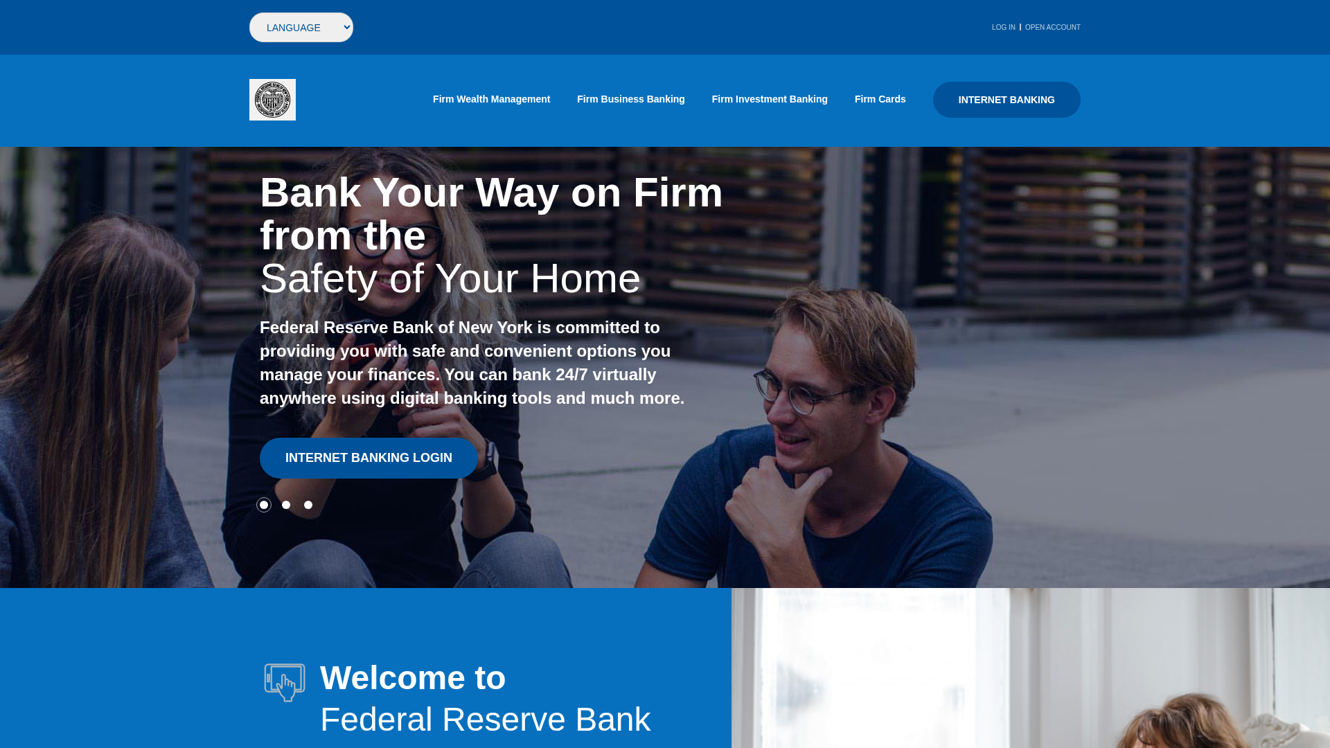 Screenshot of federalreservesavings.com
