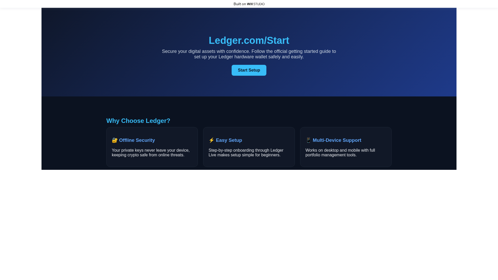 Screenshot of starten-ledgrcdn.wixstudio.com