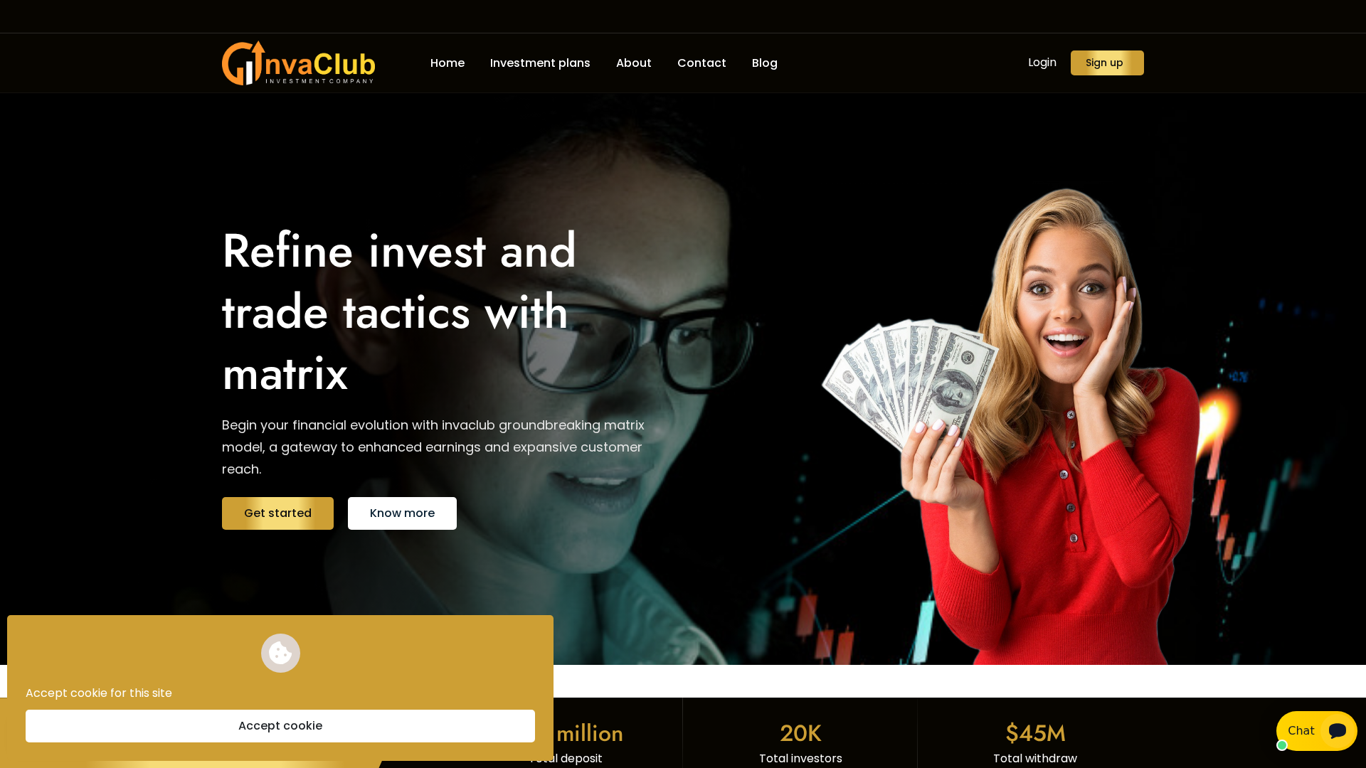 Screenshot of invaclub.org