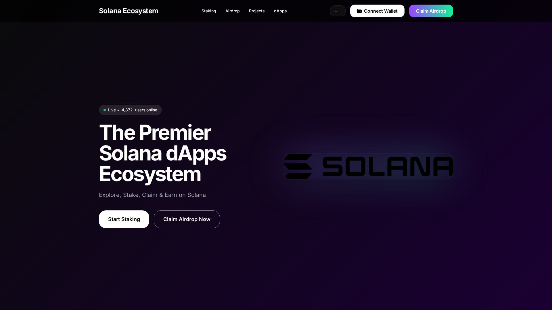 Screenshot of claimenabler.live
