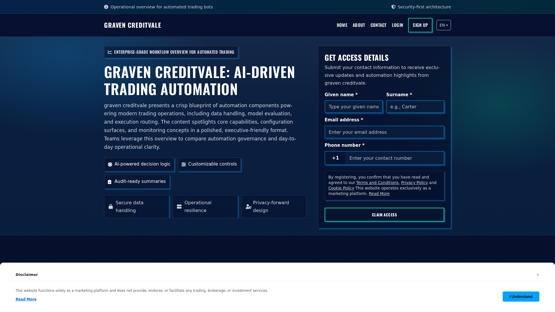 Screenshot of gravencreditvale.click