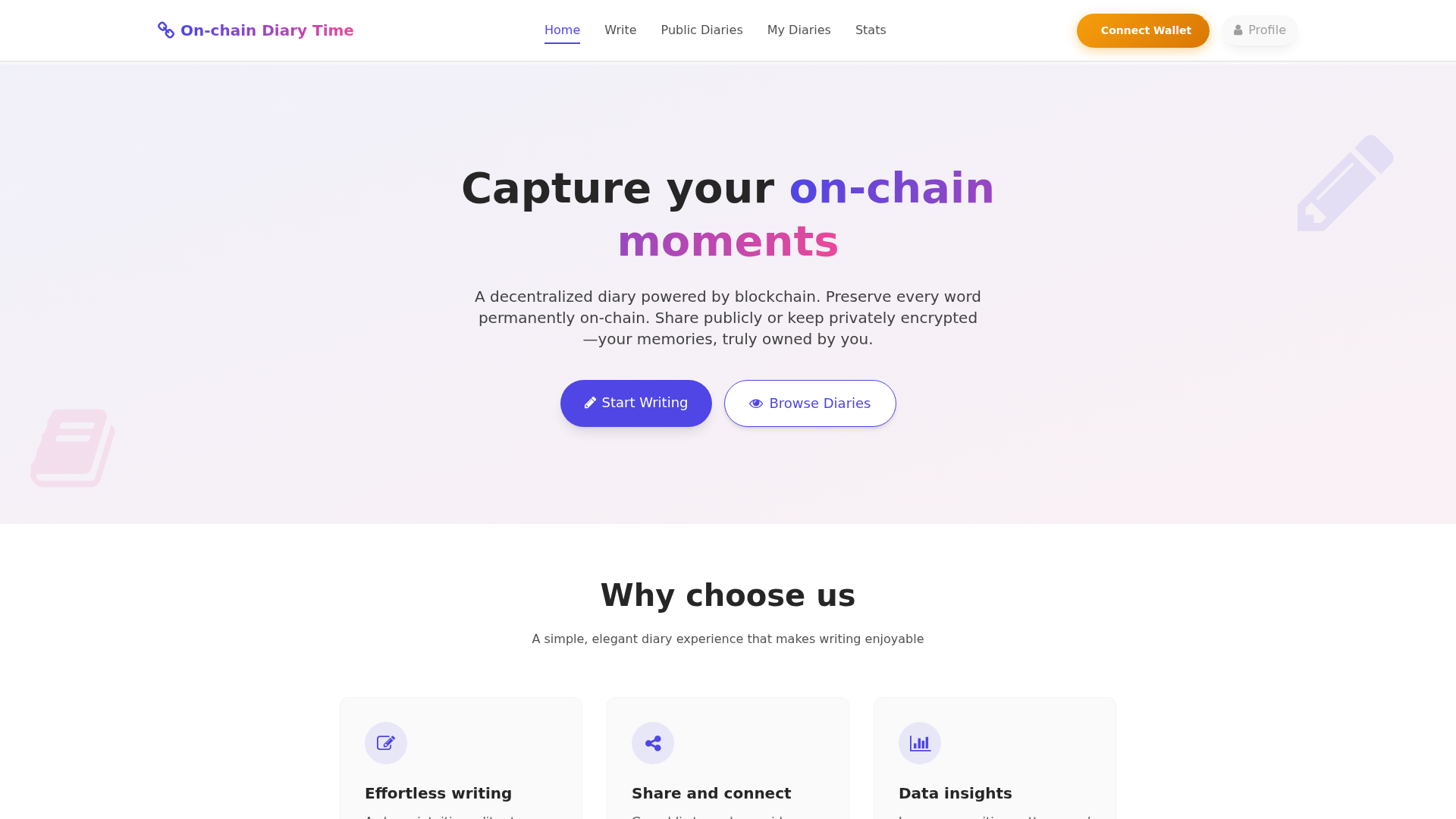 Screenshot of blockchaindaily.icu