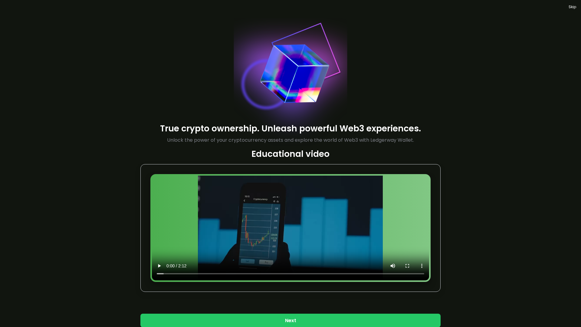 Screenshot of ledgerway.dev