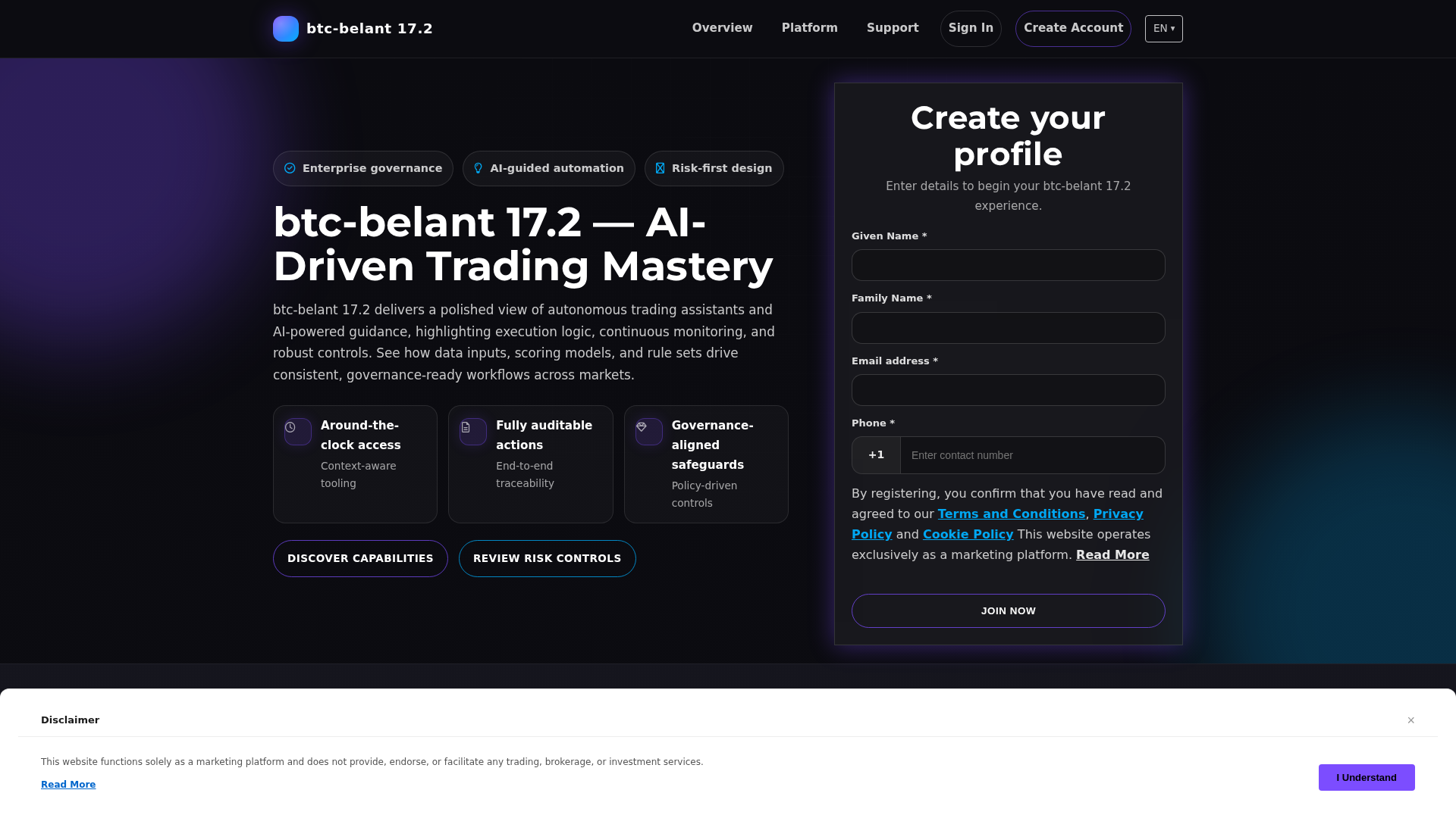 Screenshot of btc-belant17.pro