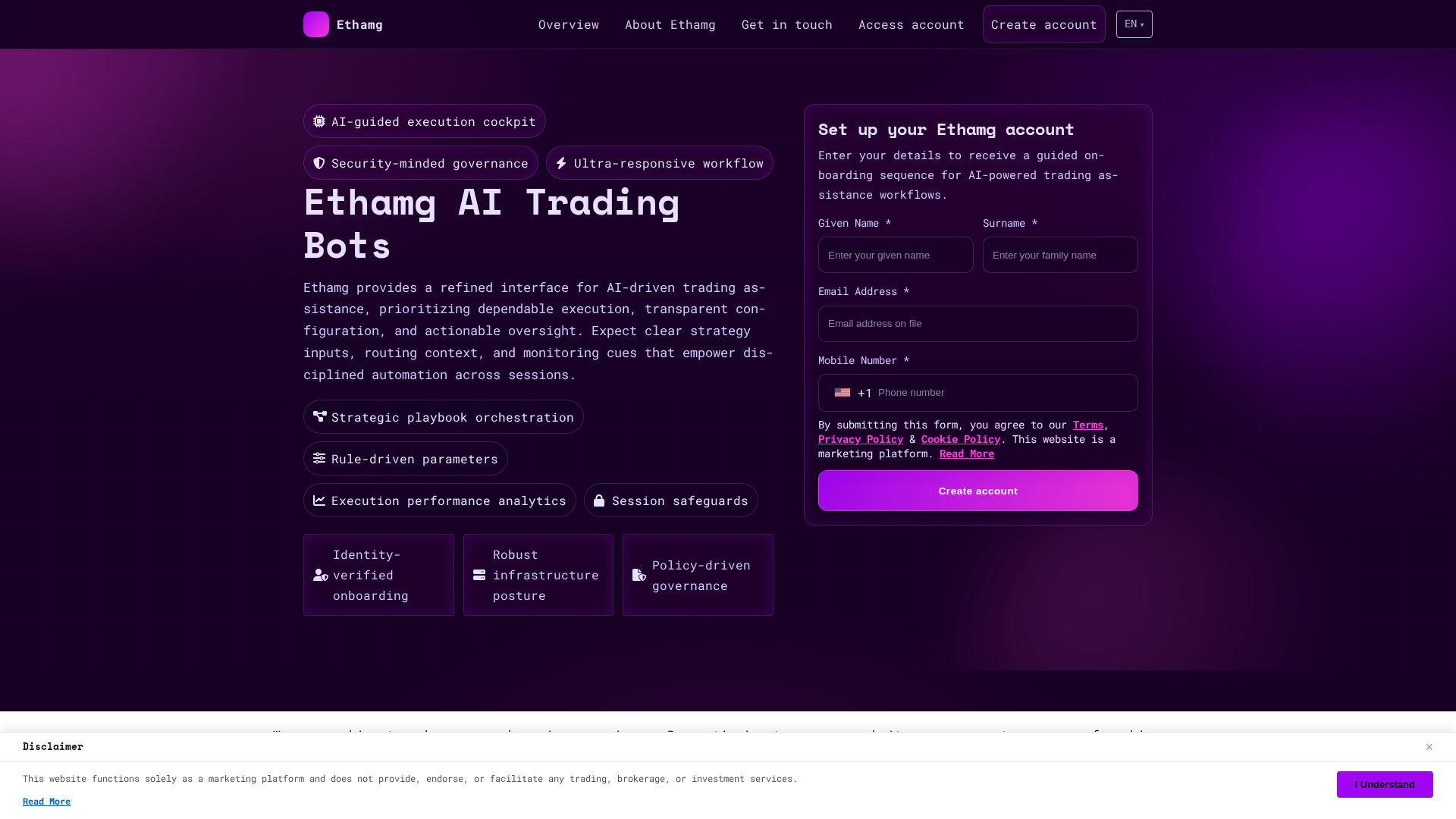 Screenshot of ethamg.pro